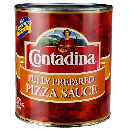 CONTADINA Fully Prepared Pizza Sauce Contadina 106 oz. Cans, PK6 2001757